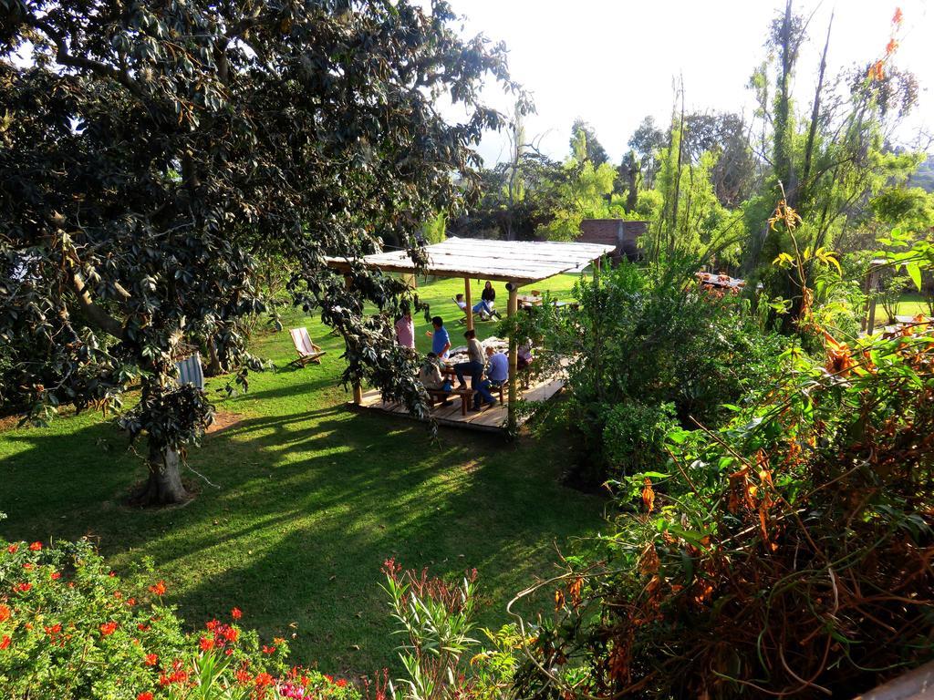 La Casa Del Tilo Hacienda Santa Rosa Bagian luar foto