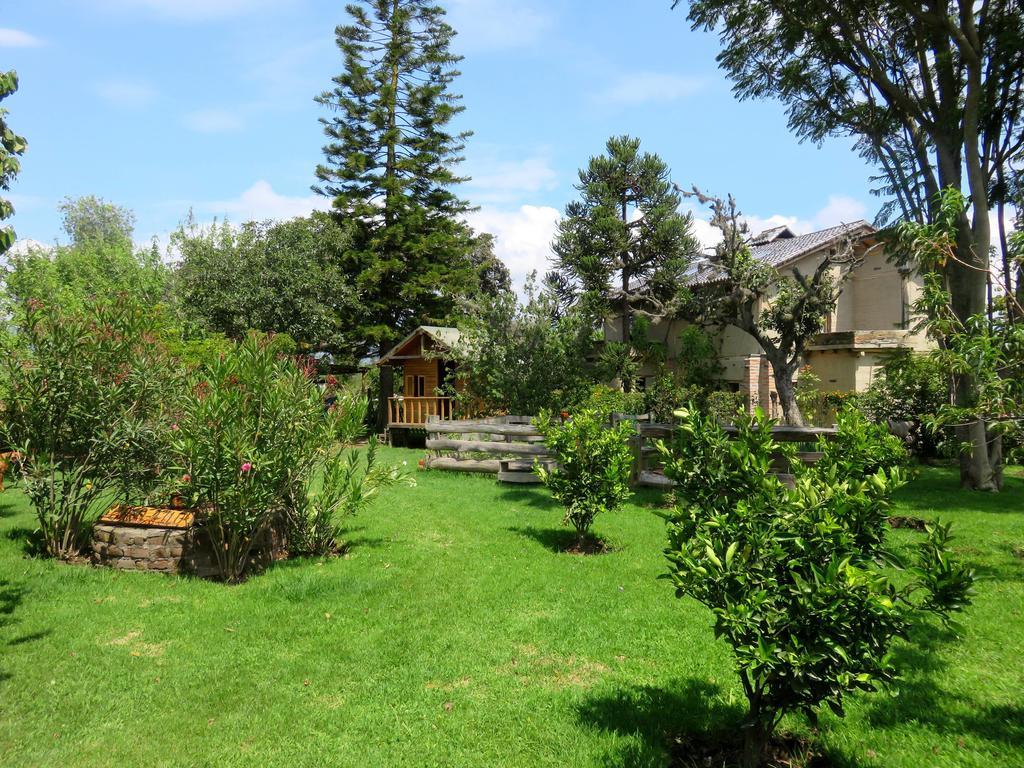 La Casa Del Tilo Hacienda Santa Rosa Bagian luar foto
